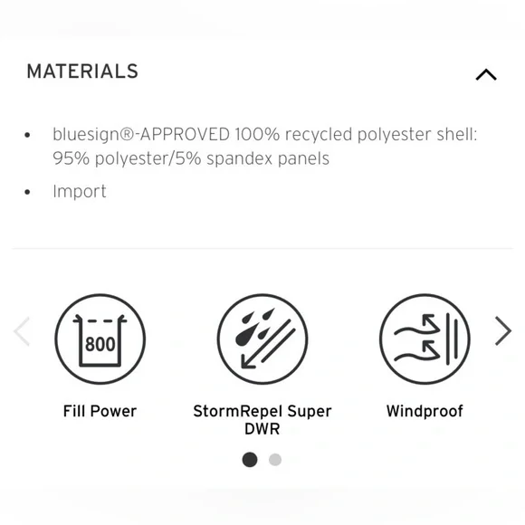 Eddie Bauer Storm Down 800 Silver Gray White Vest Sz XS Travel Snow Winter - Picture 16 of 16